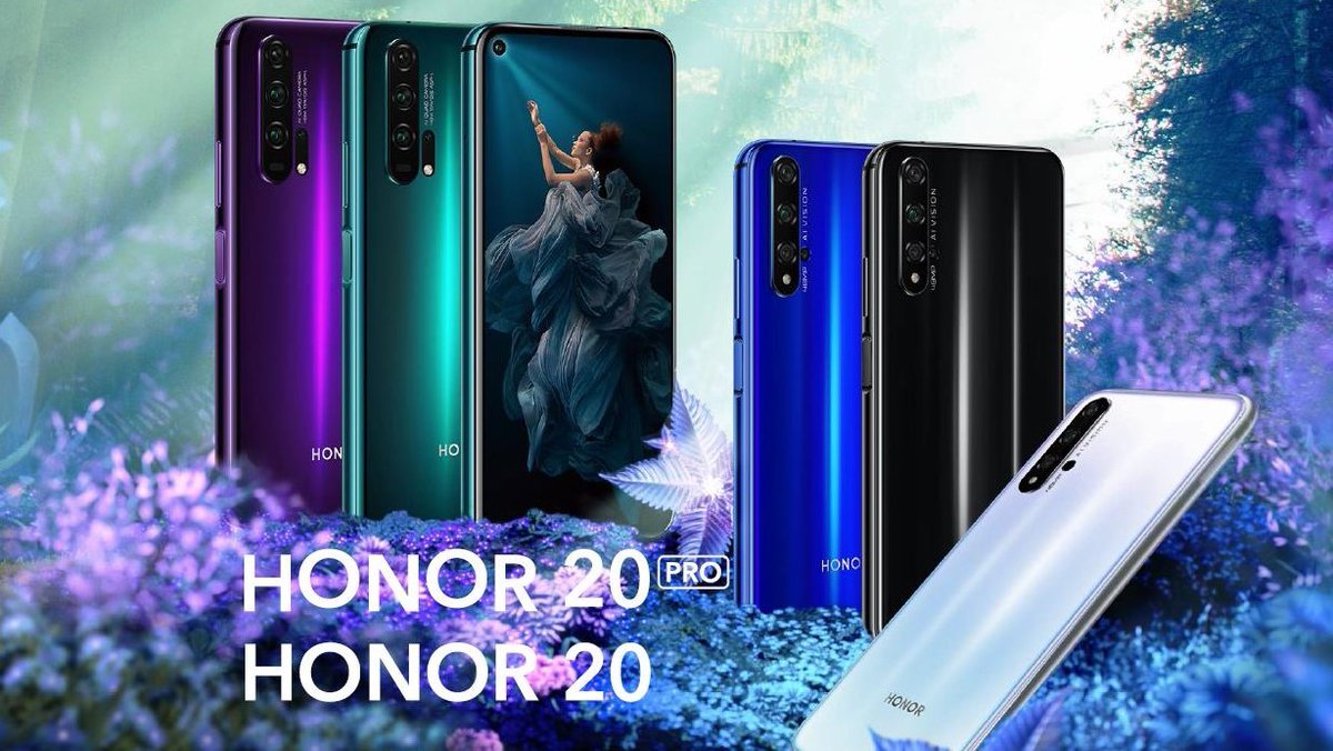 Honor 20 and 20 Pro launched in China: Price and Specifications - Huawei Central