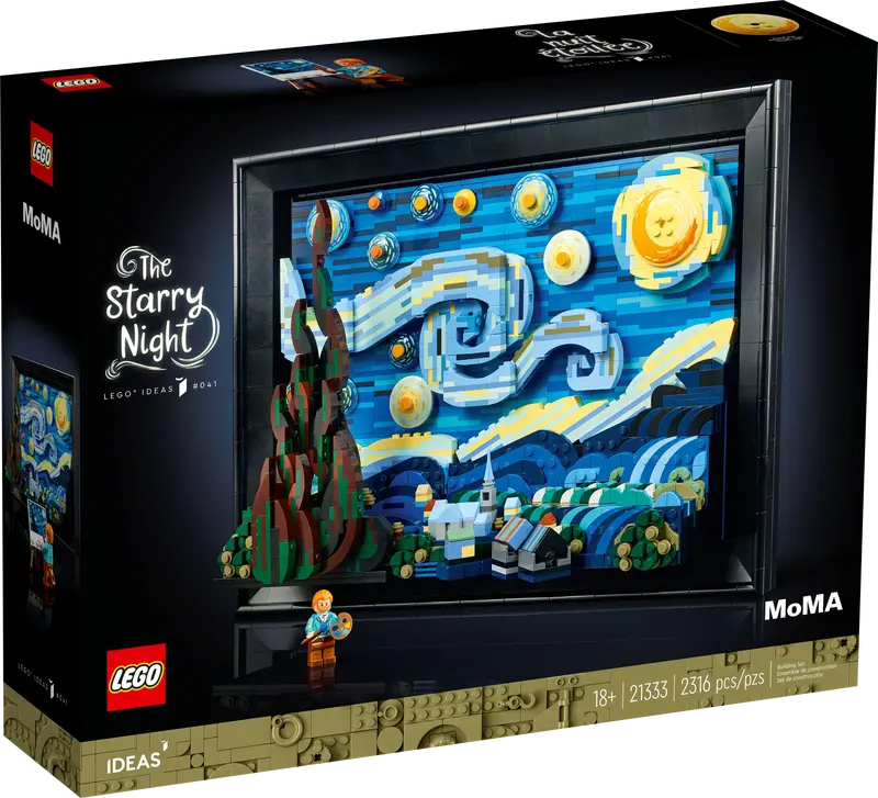 LEGO Vincent van Gogh - Starry Night