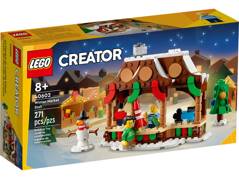 (FREE ONLY) - LEGO Winter Market Stall