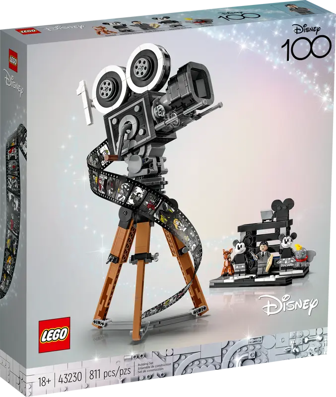 LEGO Movie Camera tribute to Walt Disney