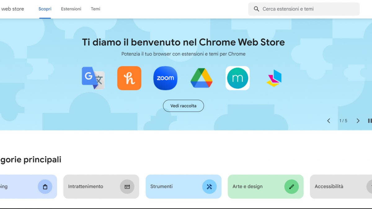 The new Chrome Web Store interface is finally available to everyone