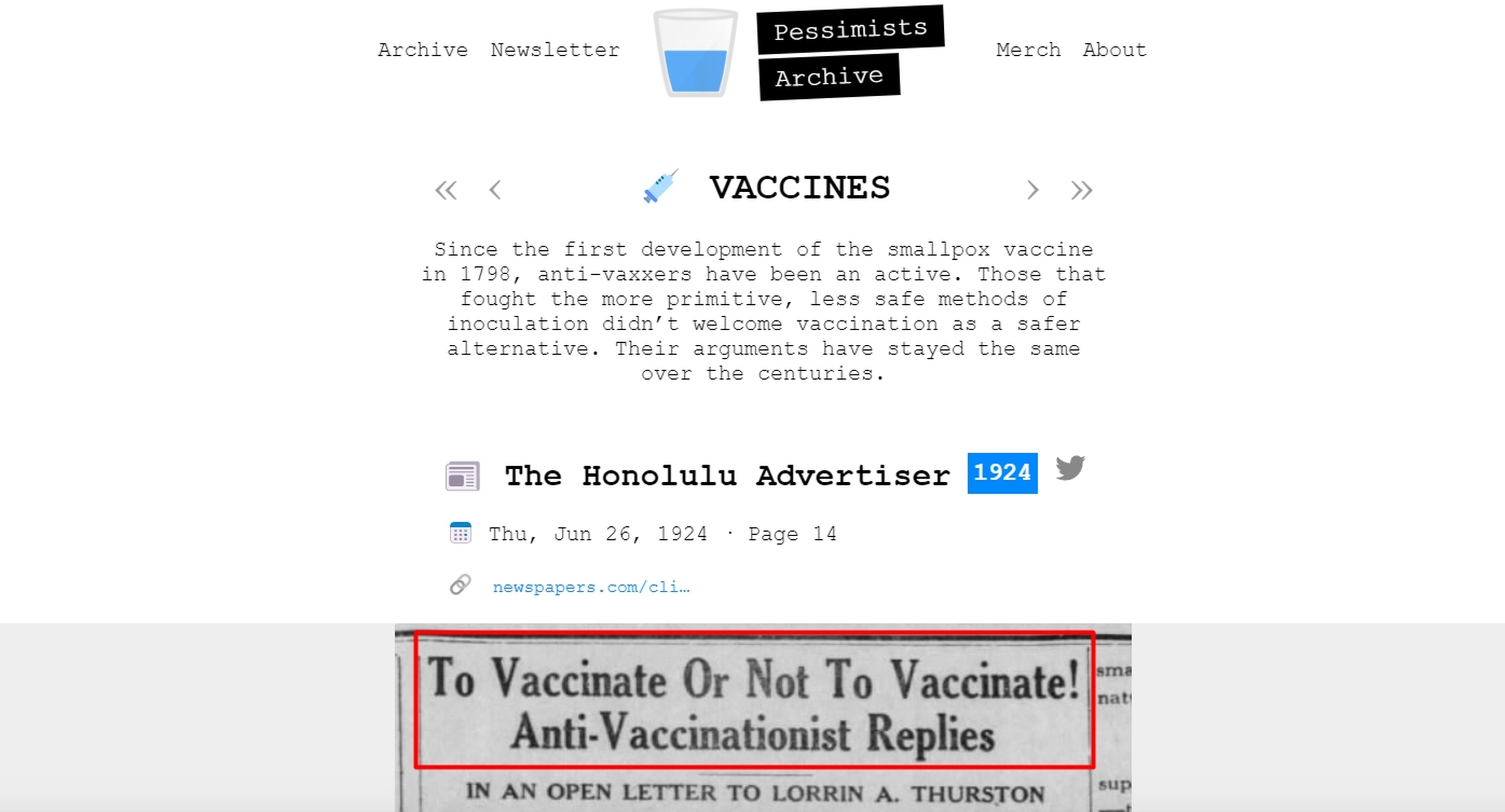 Vaccines 