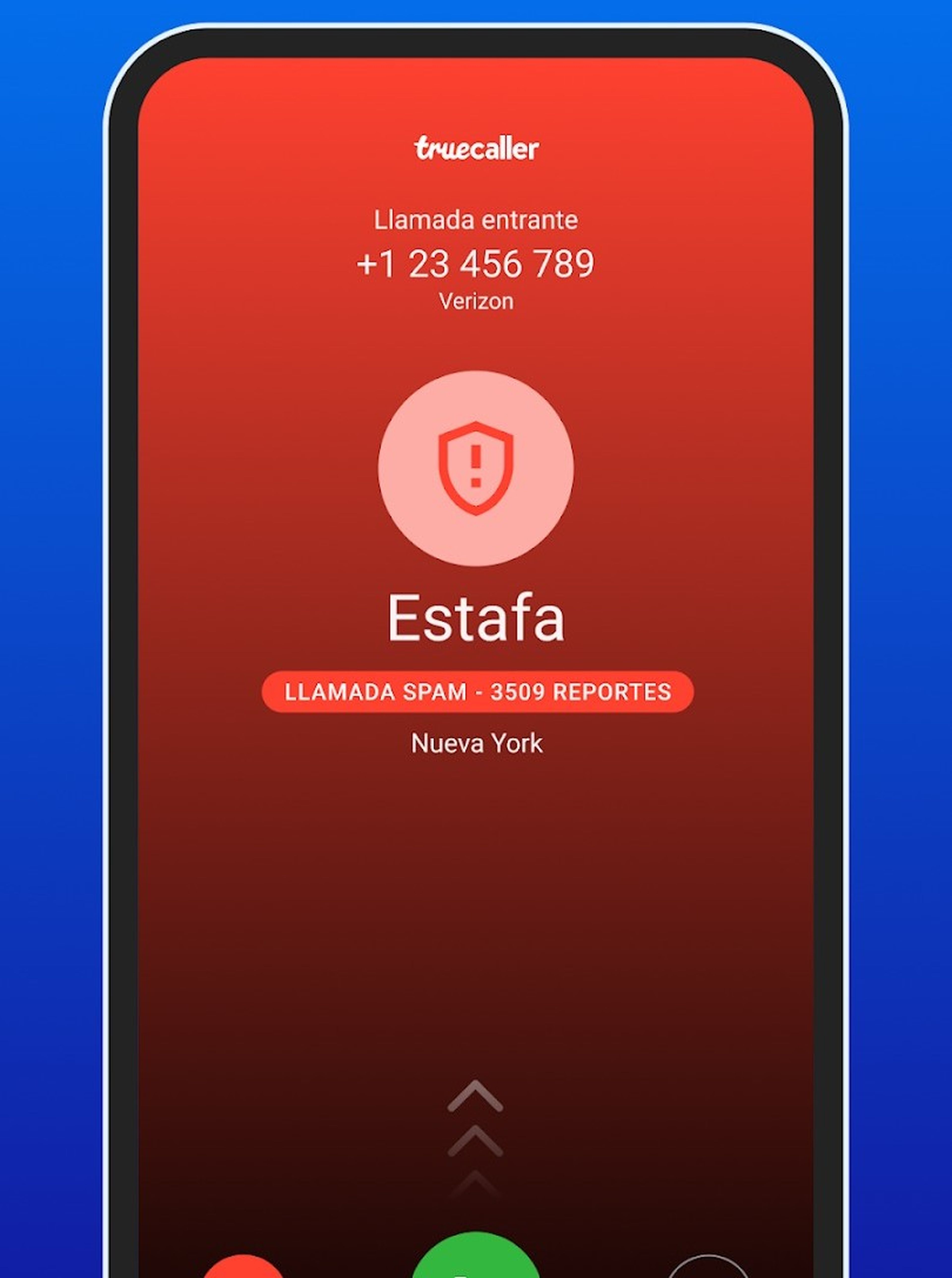 Access your blocked numbers with Truecaller