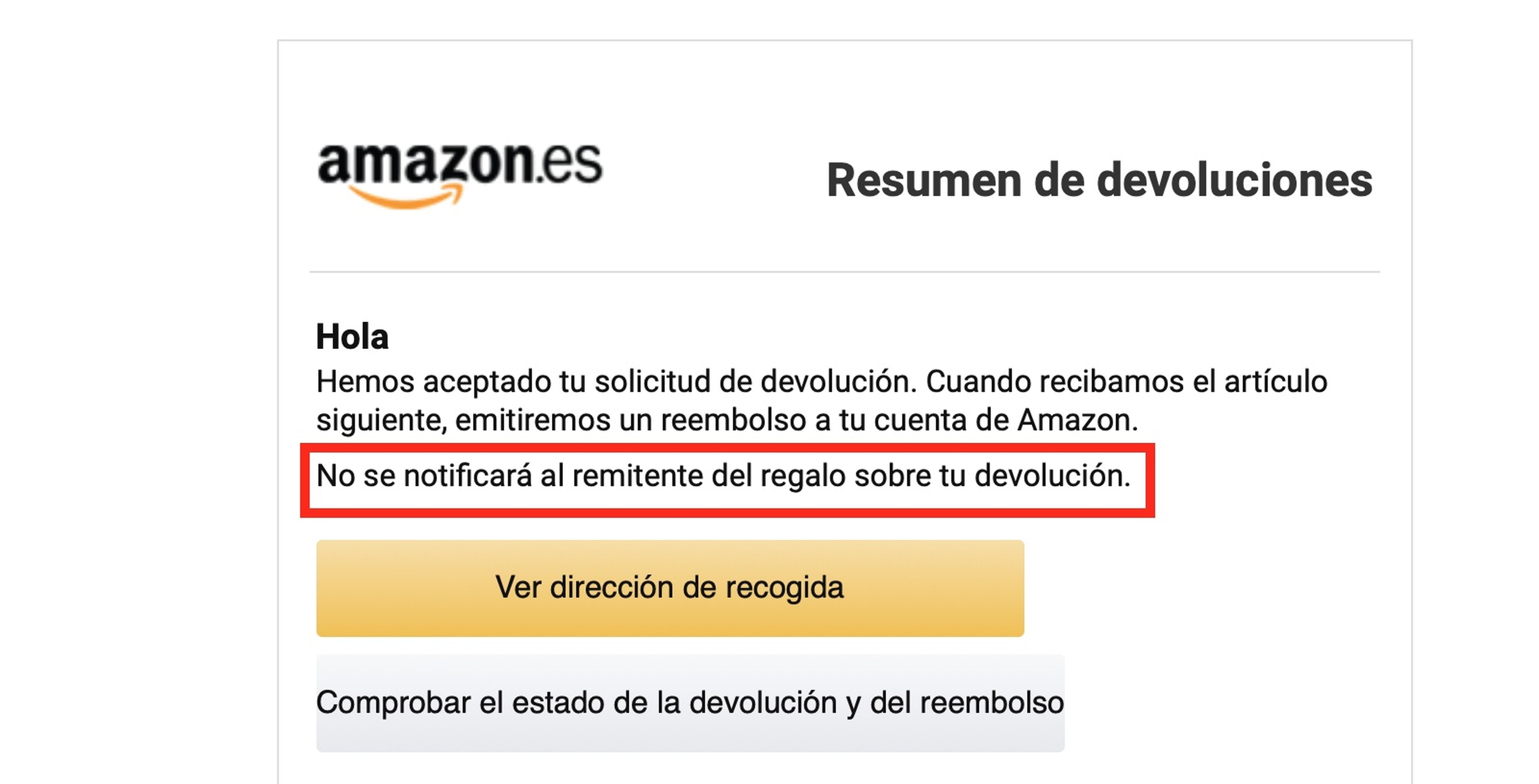 Amazon Return