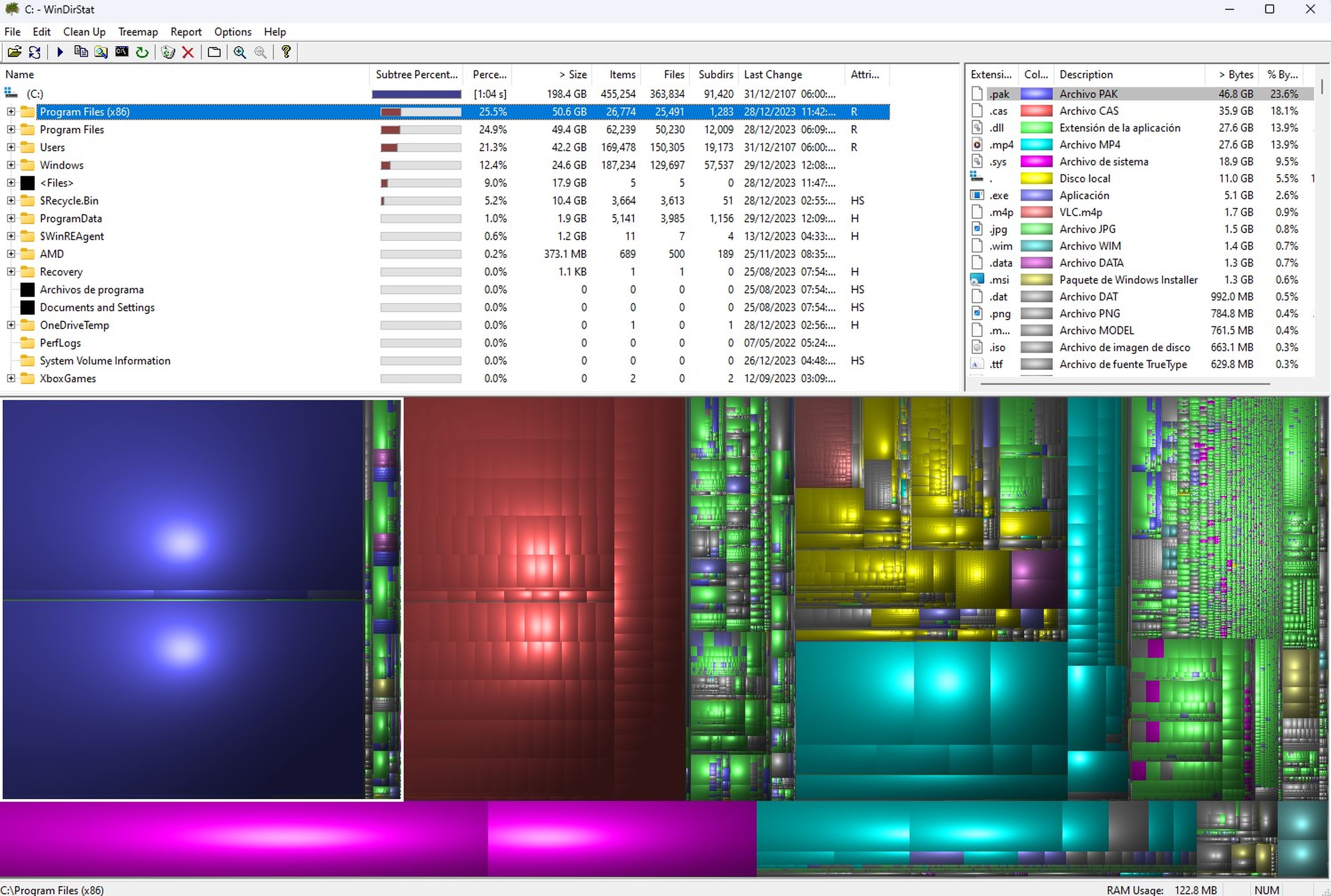 Scan hard drive