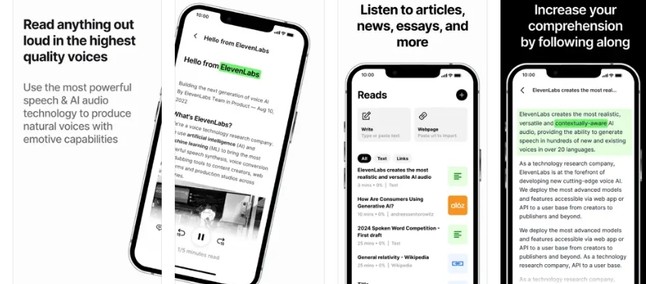 elevenlabs launches free reader app in 32 languages