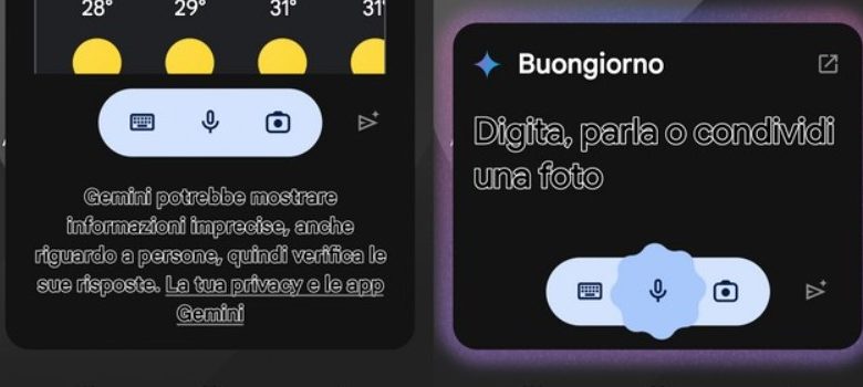 gemini gets a new bright floating panel on android